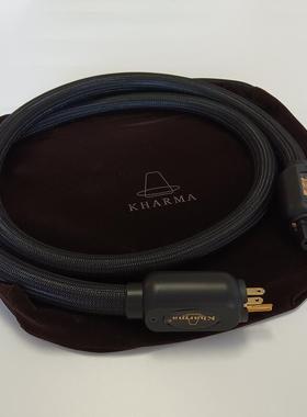 荷兰 卡玛 Kharma KPC-GR-B 发烧 高端功放电源线 美标HIFI音响