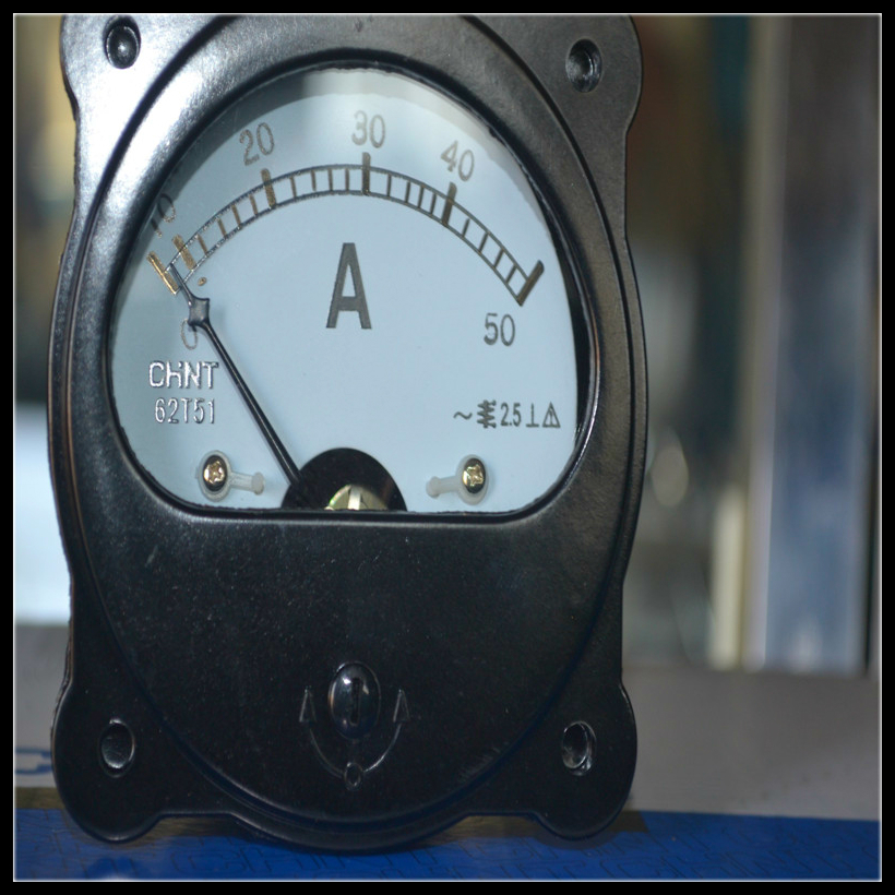 正泰 62T51 电流表 安装式电表猫头50A100A