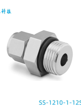 【SS-1210-1-12ST】Swagelok世伟洛克卡套管接头3/4inx1-1/16-12