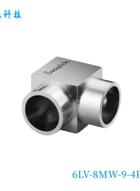 Swagelok世伟洛克（6LV-8MW-9-4P）变径弯头外径 1/2 in.x 1/4 in
