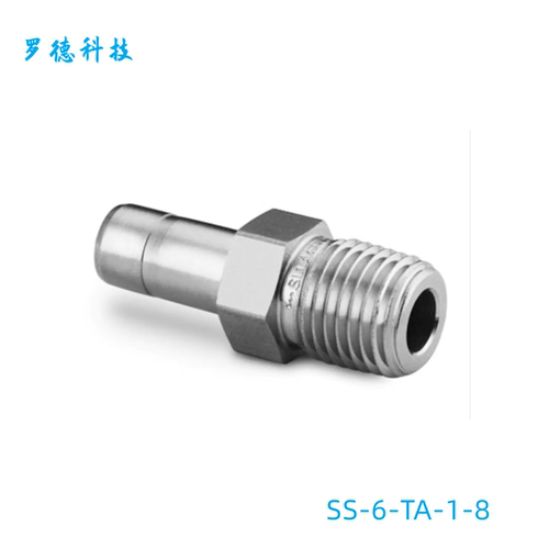 世伟洛克卡套接头外螺纹连接