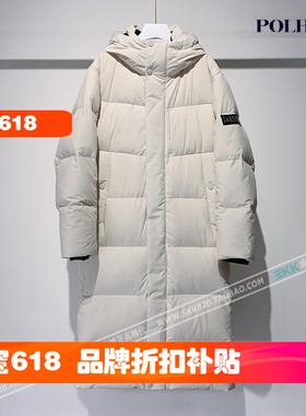 反季特价韩国代购Polham加厚羽绒服男女中长款零下抗寒连帽外套冬