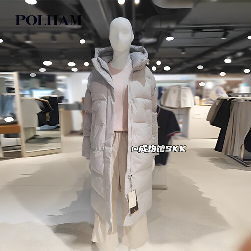 polham鸭绒羽绒服外套