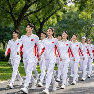 春秋情侣运动棒球领球服学生班服运动会出场服体训领奖服套装印字