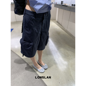 LONSLAN 七分裤 25SUMMER 大口袋工装