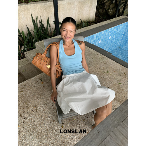 LONSLAN 26SUMMER腰线设计显瘦工字背心