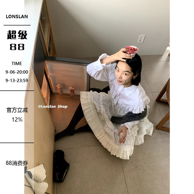 LOSNLAN2023秋季新款衬衫上衣图片