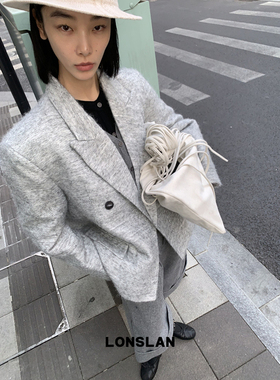 LONSLAN 25AW 12.8  00:00NEW 磨毛毛呢西装外套