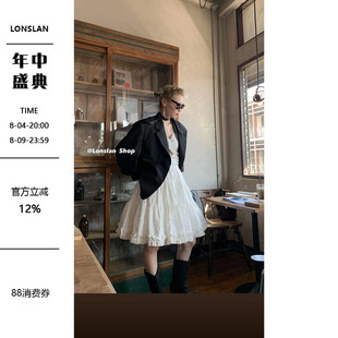 LONSLAN 2023SS  NEW 松紧蓬蓬公主半裙
