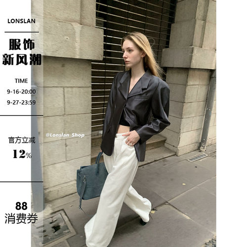 LONSLAN高级感西装外套