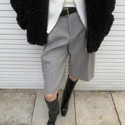 LONSLAN 24WINTER 11/10 20:00NEW羊毛西装中裤