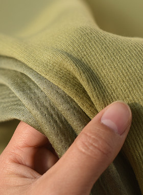 双层针织布料冬季加厚面料