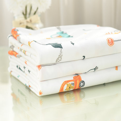 竹棉宝宝柔软凉感亲肤布料