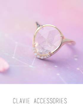 小众设计轻奢珠宝s925通体纯银