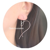 etoiles 日系日本St Jewelry同款 les 爱心耳线 14K包金保色