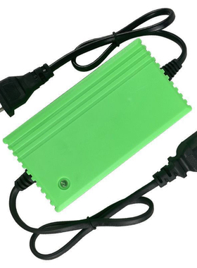 农用12v电动喷雾器锂电池充电器12V8-20AH蓄电电瓶充电器三孔通用