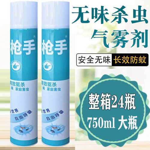 【整箱24瓶】杀虫气雾剂灭蚊子