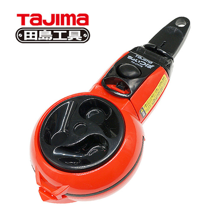 日本tajima/田岛墨斗进口品质弹线器划线器自动卷线小型方便携带