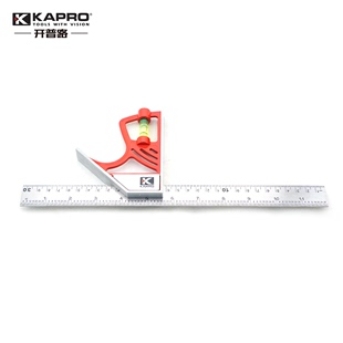以色列KAPRO曲尺325水平活动角尺磁性锁定组合直角尺30CM精准测量