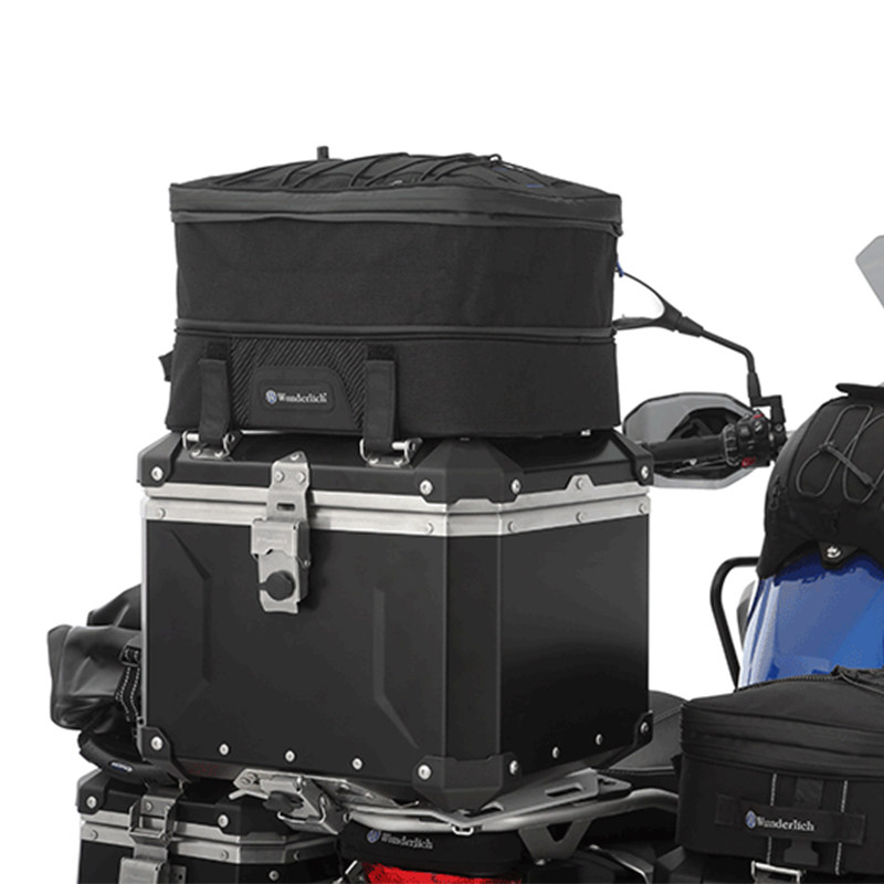 W厂适用宝马摩托车原厂铝合金尾箱上盖包14L拓展22L拎包扩展包