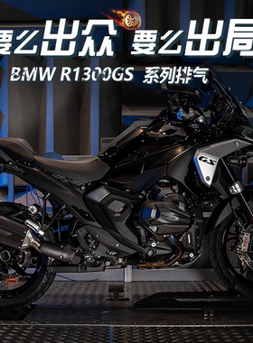 奥地利REMUS适用于宝马BMW R1300GS ADV进口狼头排气管尾段排气