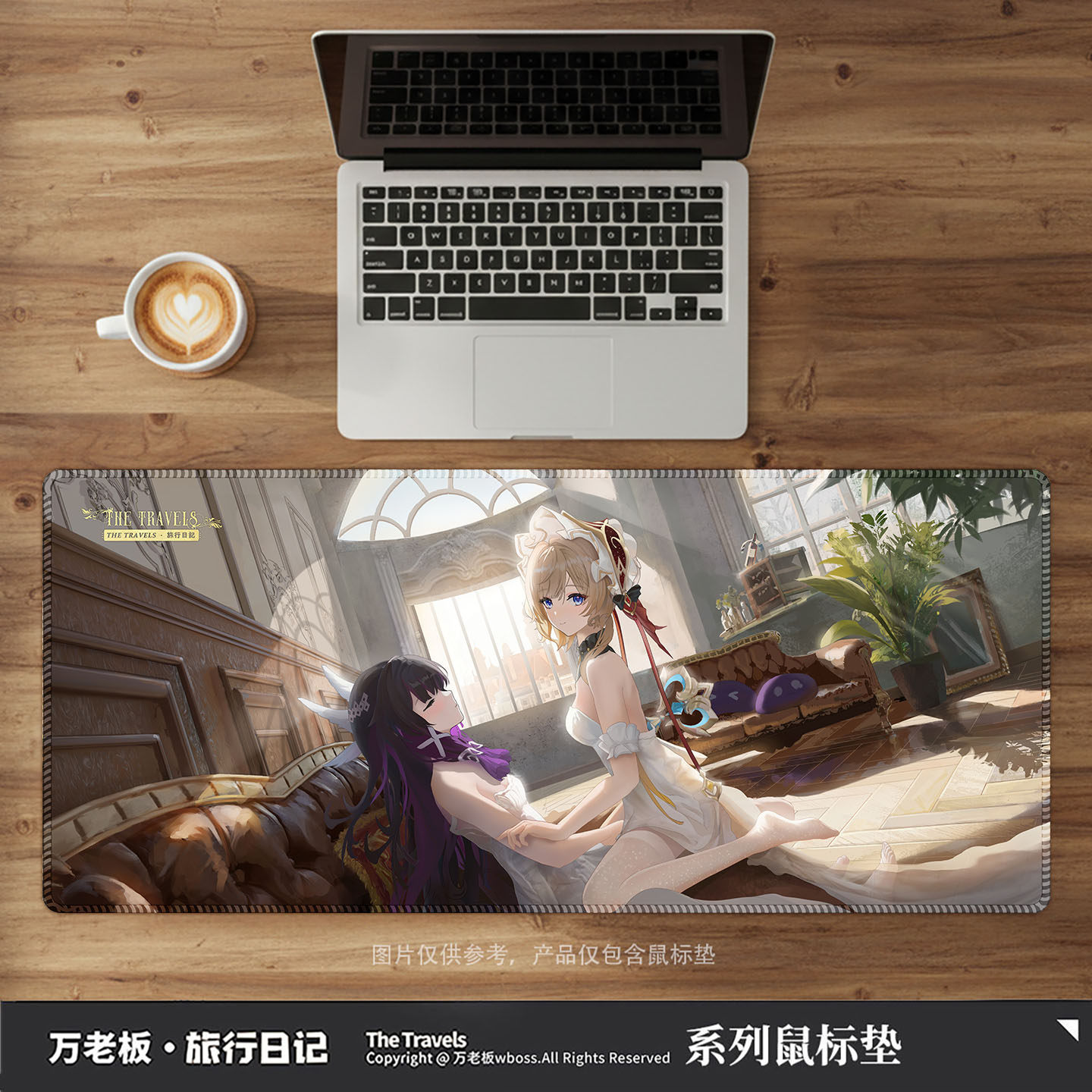 原神款少女木偶鼠标垫
