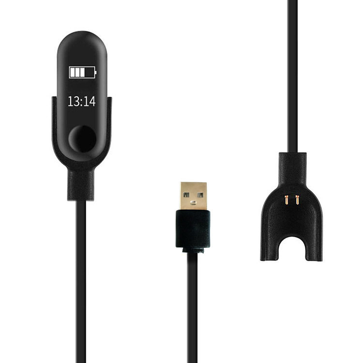 适用小米手环3/2充电线 mi band 3运动级步手环3充电器