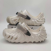 指纹洞洞鞋 男女鞋 休闲防滑拖鞋 新款 户外沙滩情侣凉鞋 耐穿