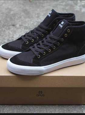 DC高帮OPUS专业男女滑板鞋 翻毛皮耐磨透气舒适减震BMX板鞋fallen