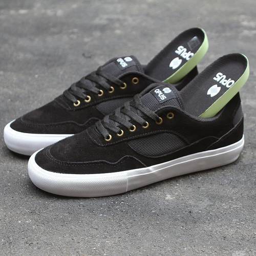 OPUS街头风滑板鞋中帮翻毛皮耐磨