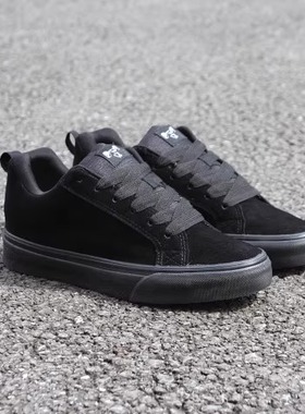 清货黑武士 滑板sk8运动板鞋PRO减震耐磨翻毛皮情侣防滑BMX同款DC