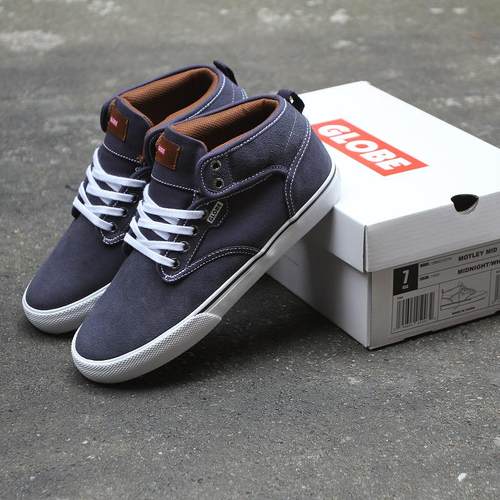 GLOBE滑板鞋系带男女运动中帮sk8