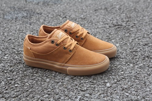 GLOBE滑板鞋系带男女翻毛皮低帮