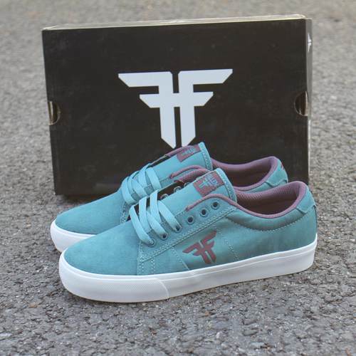 孔雀蓝FALLEN滑板鞋BOMBER男女鞋