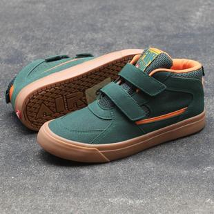 魔术贴Airwalk儿童培训滑板鞋 翻毛皮耐磨透气运动减震舒适sk8鞋