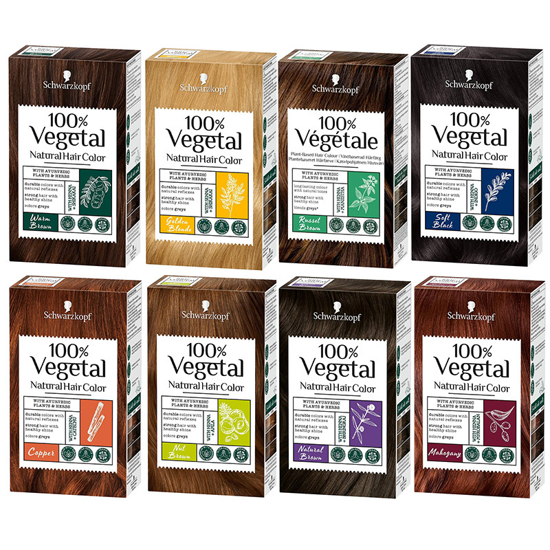 英国施华蔻天然植物染发膏