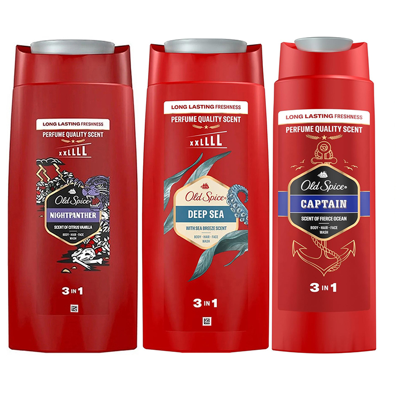 OldSpice老香料男士狼刺沐浴液