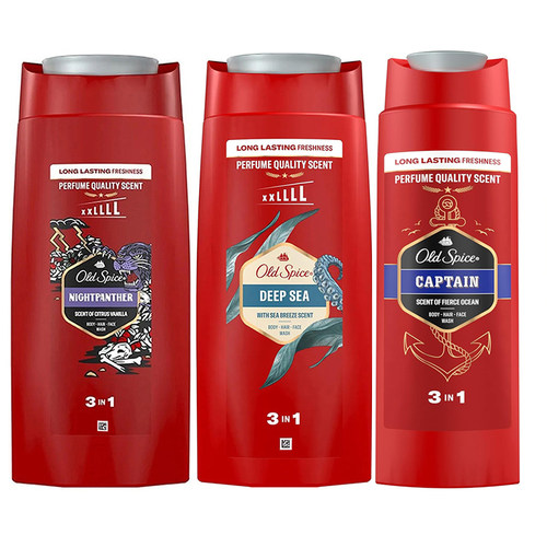 OldSpice老香料男士狼刺沐浴液