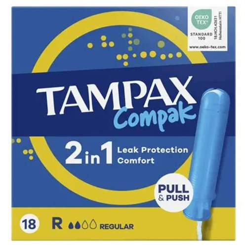 英国进口tampax丹碧丝18支短导管