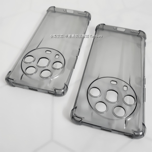 适用荣耀Magic4至臻版手机壳半透黑透明保护套硅胶全包圆弧边四角气囊防摔软壳简约男女新款