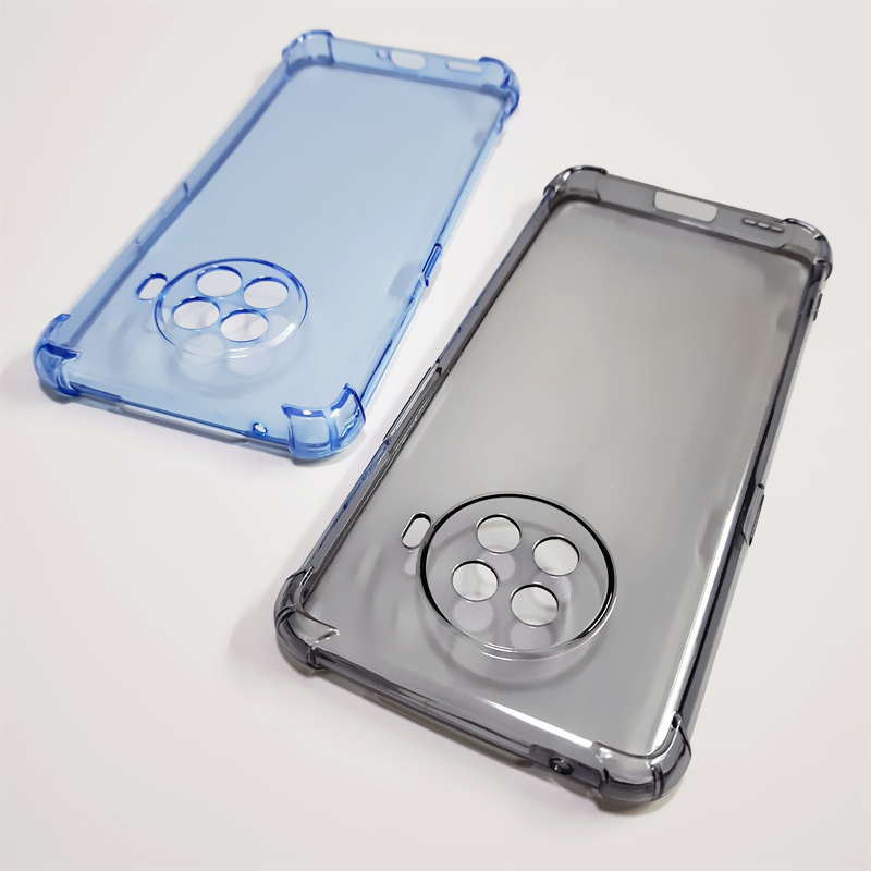 OPPOAce2手机壳Ace2极简半透黑透明保护套镜头全包边气囊防摔软壳