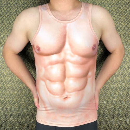 t恤抖音创意图案搞笑年会背心