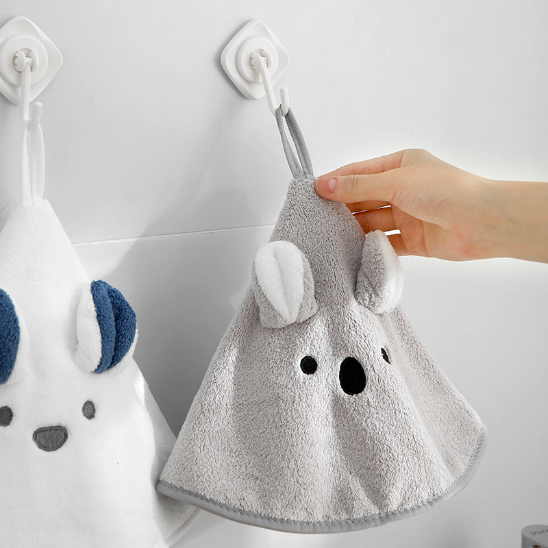 加厚挂式擦手巾超强吸水不掉毛