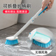 日式 长柄硬毛地板刷厕所洗墙刷子卫生间地缝死角缝隙洗地刷可折叠