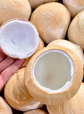泰国进口牛奶椰皇新鲜香水椰