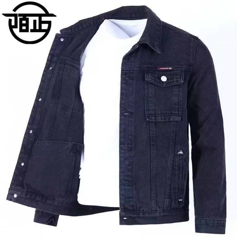 2025春秋痞帅外套男ins高街潮牌港风日系原宿风韩版潮流宽松夹克