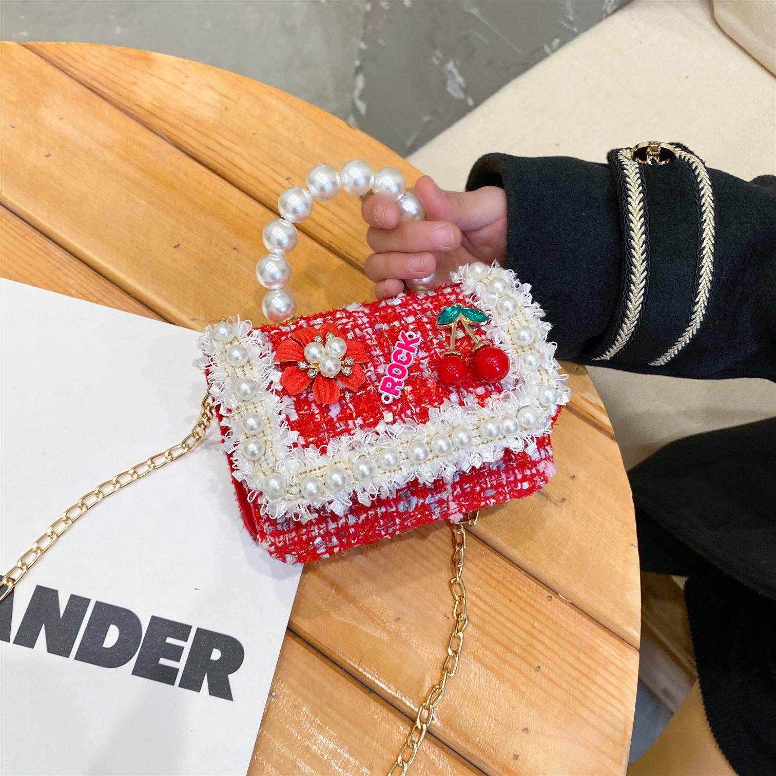 网红儿童包包女小女孩迷你可爱小孩手提包女童斜挎包潮时尚公主包