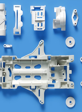 TAMIYA 田宫 迷你四驱车 95317 白色强化VS限定底盘 尼龙+ABS