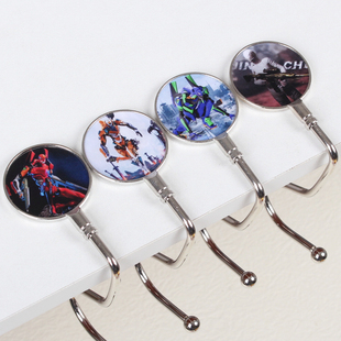 和平精英吃鸡黄紫红螳螂中小学生课桌边挂书包神器便携金属挂包钩