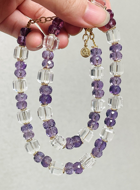 【念头通达】多款！原创设计师项链玻利维亚紫水晶闪灵一图一物